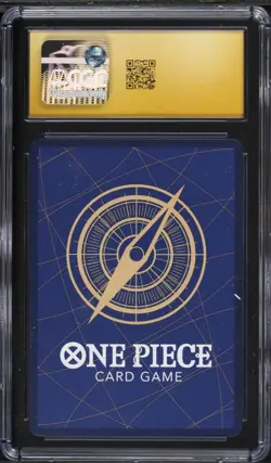CGC PRISTINE 10 ENGLISH Jinbe One Piece Red Film Promo Holo OP01-014 Alt Art - Image 2