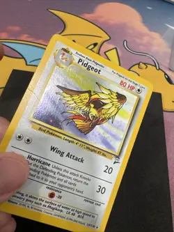 Pokemon TCG Base Set 2 Pidgeot Holo Rare 14/130 DMG - Image 2