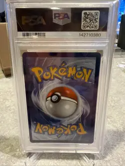 2021 Pokemon Sword & Shield Evolving Skies Rayquaza VMAX Secret PSA 9 - Image 2