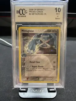 2006 Pokemon Metagross #2 OP Series1 Promo Holo BCCG 10 GEM MINT - Image 1