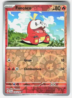 FUECOCO 036/198 COMMON SCARLET & VIOLET POKEMON REVERSE HOLO NM/M - Image 1