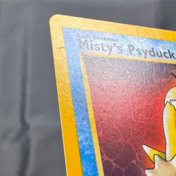 NM Unlimited Misty's Psyduck 90/132 WotC Gym Challenge Pokemon Ken Sugimori - Image 5