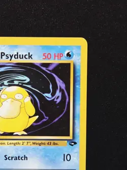 Sabrina's Psyduck 99/132 WotC Gym Challenge Non-Holo Common Pokemon Card 2000 - Image 4