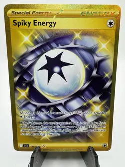 Pokemon TCG Spiky Energy 190/159 Journey Together Secret Rare - Image 1