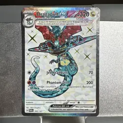Dragapult EX 200/167 Ultra Rare Holo Pokemon TCG Twilight Masquerade ⚡ - Image 1