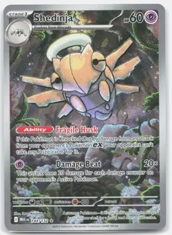 Shedinja 144/132 Illustration Rare Mega Evolution Pokemon NM/M - Image 1
