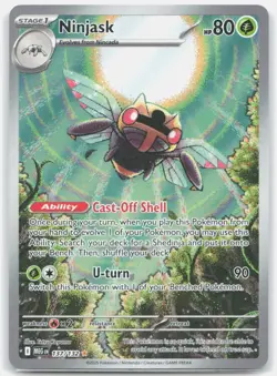 Ninjask 137/132 Illustration Rare Mega Evolution Pokemon NM/M - Image 1