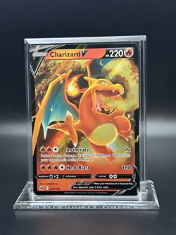 2023 Pokemon Crown Zenith - Charizard V No. 18/159 - Image 1