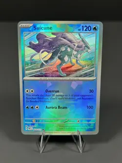 Suicune (Poke Ball Pattern) 024/131 Holo Prismatic Evolutions Pokemon Holo NM - Image 1