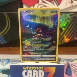 Pokemon TCG Keldeo Crown Zenith: Galarian Gallery Holo Rare full art - Image 1