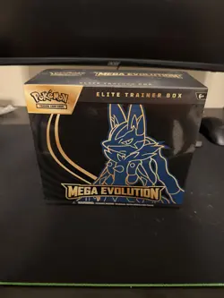 Pokemon TCG: Mega Evolution Lucario ETB - Factory Sealed Same Day Shipping 🚀 - Image 1