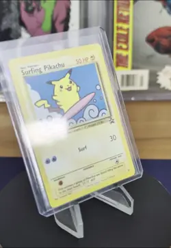 Pokemon TCG: Surfing Pikachu 28/53 Black Star Promo 2001, NM - Image 2