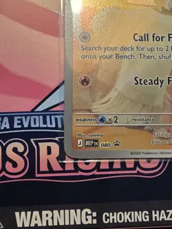 Fennekin #80 Chaos Rising Pokemon Center ETB stamped promo stamp - Image 3