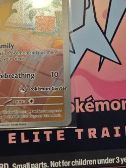 Fennekin #80 Chaos Rising Pokemon Center ETB stamped promo stamp - Image 4