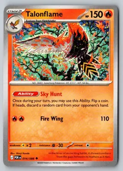 Talonflame 014/088 Perfect Order Pokemon - Image 1