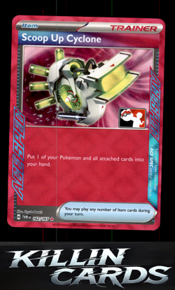 Scoop Up Cyclone 162/167 Pokemon ACE SPEC Rare Prize Pack Series Cards Card NM - Image 1