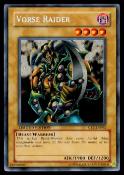 Vorse Raider - CT2-EN003 LP Secret Rare 2005 Collectors Tin Yu-Gi-Oh Limited - Image 1