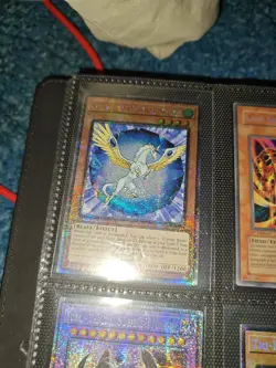 Crystal Beast Sapphire Pegasus (Quarter Century Secret Rare) RA03-EN191 YuGiOh - Image 1
