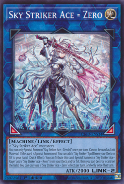 Sky Striker Ace = Zero L26D-ENS34 1st ED NM Yu-Gi-Oh! - Image 1