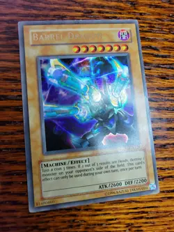 EXC - Yu-Gi-Oh! TCG Barrel Dragon Metal Raiders MRD-126 Unlimited Ultra Rare - Image 2
