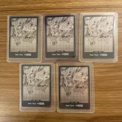 5X One Piece TCG Special DON! Card OP-15 DP-10 Dash Pack Sky Map NM - Image 1