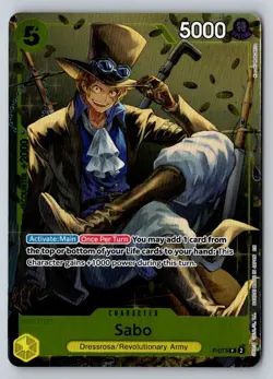 Sabo (Tin Pack Set Vol. 2) P-073 One Piece Promotion Cards One Piece - Image 1