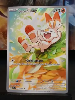 Scorbunny 225/217 Ascended Heroes English Pokemon Card Illustration Rare - Image 2
