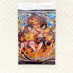 PREORDER Luffy & Ace - S No.4-SEC1 - Japanese One Piece Wafer Card SEALED Bandai - Image 1