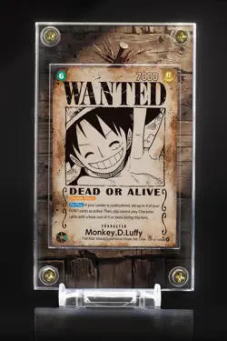 Monley D Luffy 118 One Piece Display Case • Extended Art • CARD NOT INCLUDED - Image 1