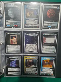 Star Trek CCG Promo Card Lot Enhanced Premiere First Contact Fajo OTSD & More - Image 2