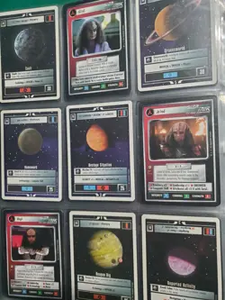 Star Trek CCG Promo Card Lot Enhanced Premiere First Contact Fajo OTSD & More - Image 3