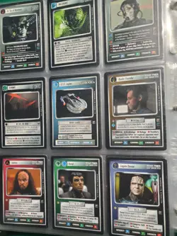 Star Trek CCG Promo Card Lot Enhanced Premiere First Contact Fajo OTSD & More - Image 4