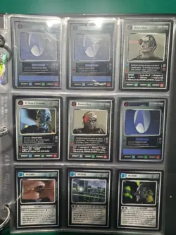 Star Trek CCG Promo Card Lot Enhanced Premiere First Contact Fajo OTSD & More - Image 5