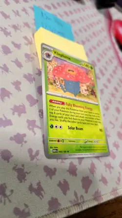 Vileplume 045/165 Pokemon Scarlet Violet 151 Rare Deck Exclusive Non-Holo Card - Image 2