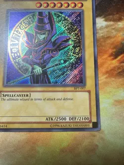 Yu-Gi-Oh Dark Magician TCG BPT-007 Secret Rare Holo Card NM MINT - Image 4
