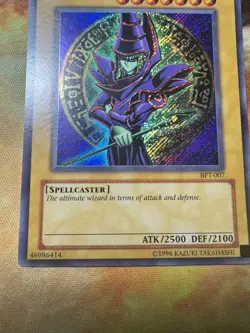 Yu-Gi-Oh Dark Magician TCG BPT-007 Secret Rare Holo Card NM MINT - Image 5