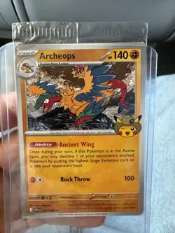 Pokemon Archeops Field Museum Exclusive Promotional Card - new, In Hand - Image 1
