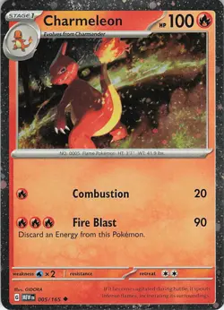Charmeleon - (Cosmos Holo) Holo Promo Miscellaneous Cards & Products 005/165 NM - Image 1