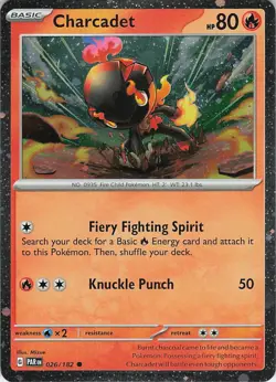 Charcadet - (Cosmos Foil) Holo Promo Miscellaneous Cards & Products 026/182 NM - Image 1