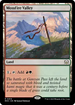 MTG Mossfire Valley - 414 / English / Near Mint - Image 1