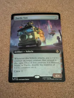 Turtle Van (Extended Art Foil) Rare MTG Ninja Turtles - Image 1