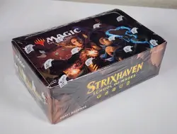 Magic The Gathering MTG - Strixhaven School of Mages Draft Booster Box - *NEW* 630509957651 - Image 1