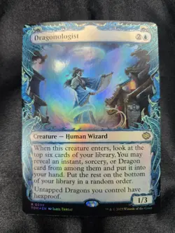 Dragonologist (Showcase) Tarkir: Dragonstorm Foil - Image 1