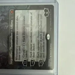 MTG Foundations Liliana, Dreadhorde General Borderless 0359 NM Mythic - Image 3