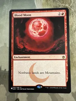 Mtg Blood Moon Masters Masters 25 122/249 The List - Image 1