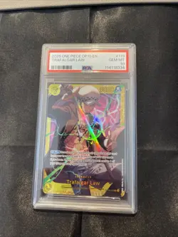 Trafalgar Law OP10-119 Alt SEC Parallel Royal Blood One Piece Card English - Image 1