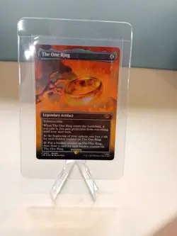 Magic The Gathering - LOTR - The One Ring (Borderless) Foil MTG - Image 1