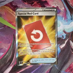 Pokemon Special Red Card 113/086 Rare Full Art Holo Trainer-Item - English - Image 1