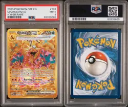 2023 Pokemon OBF En-Obsidian Flames Charizard EX Hyper Rare Card 228/197 PSA 9 - Image 3