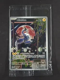 2023 Pokemon MIRAIDON #013 SV Black Star Promos Full Art ENG Sealed - Image 1